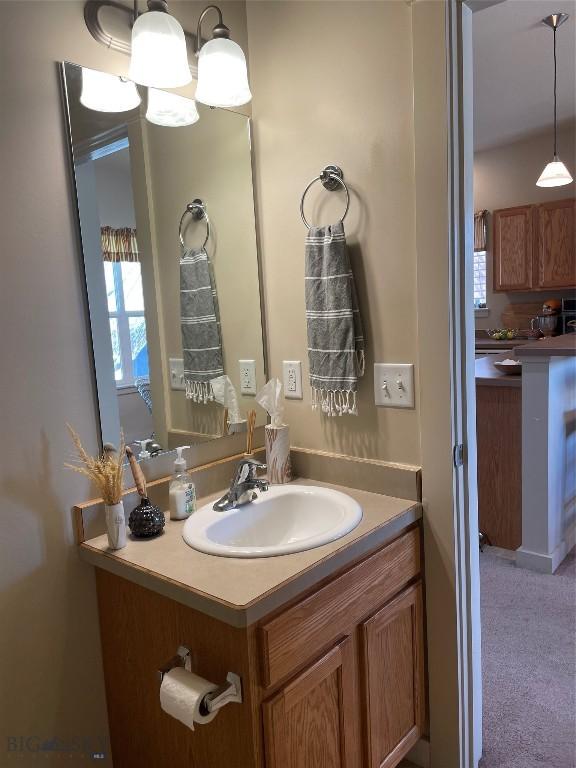 4277 W Babcock St Unit 6, Bozeman, MT 59718 - bathroom featuring healthy amount of natural light and vanity