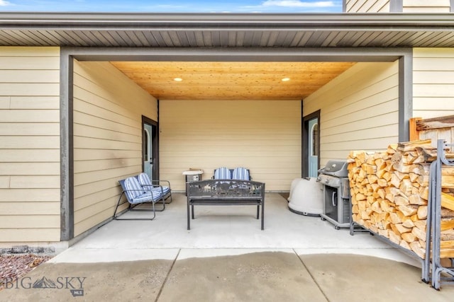 304 Farmall Ln, Manhattan, MT 59741 - view of patio featuring grilling area