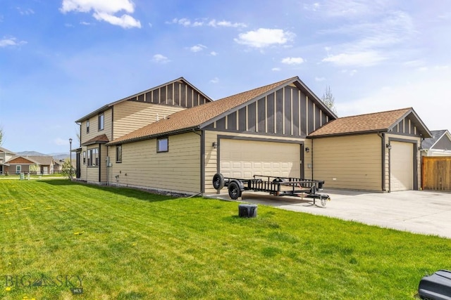 304 Farmall Ln, Manhattan, MT 59741 - view of home's exterior with board and batten siding and an attached garage