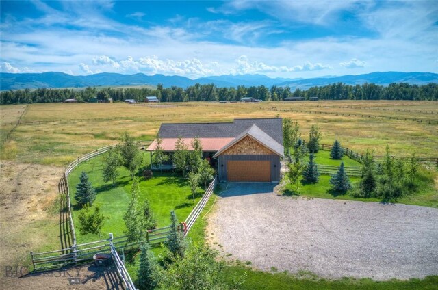 11762 Gooch Hill Rd, Gallatin Gateway, MT 59730 - view of rural area featuring mountains and agricultural land
