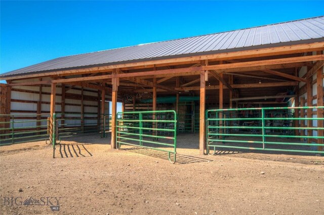 11762 Gooch Hill Rd, Gallatin Gateway, MT 59730 - view of stable