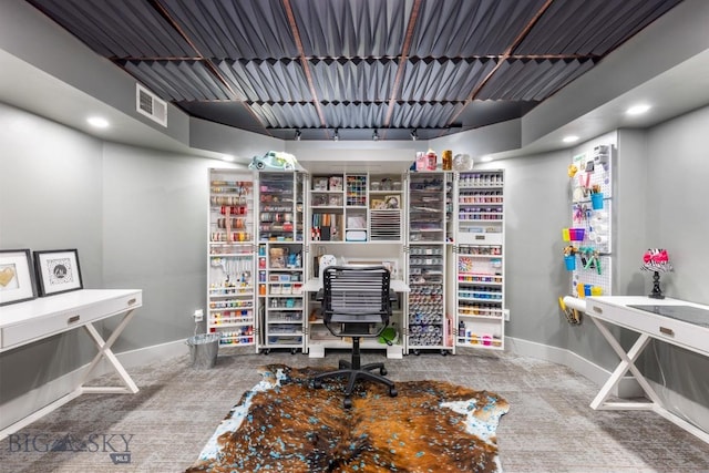 754 Milestone Dr, Belgrade, MT 59714 - office with baseboards and carpet floors