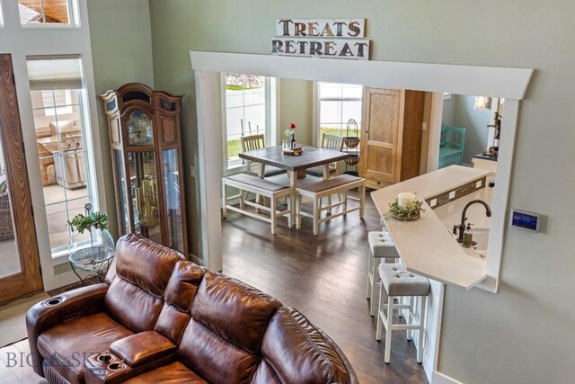 754 Milestone Dr, Belgrade, MT 59714 - living room with wood finished floors