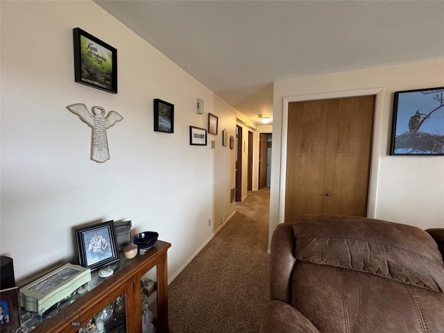 105 Country Club Ln, Butte, MT 59701 - corridor featuring carpet floors