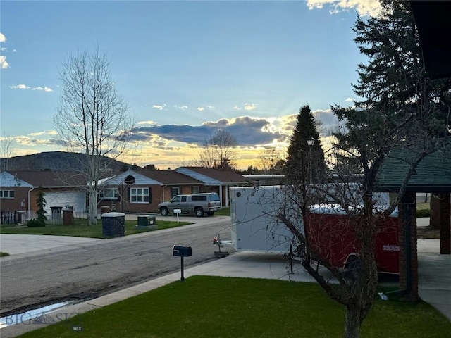 105 Country Club Ln, Butte, MT 59701 - view of asphalt street
