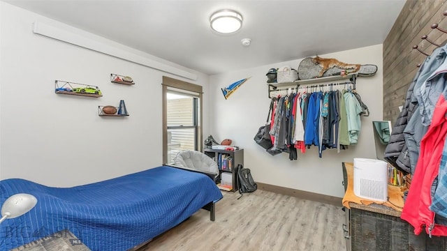 2200 Sugarloaf Mountain Rd, Glen, MT 59732 - bedroom with wood finished floors and baseboards