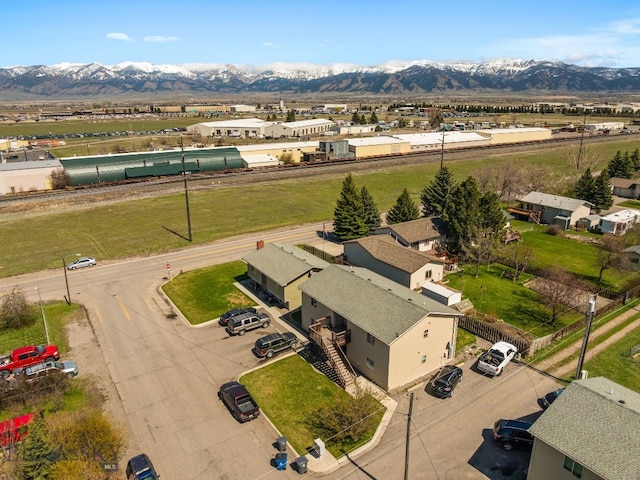 500/502 Idaho St, Belgrade, MT 59714 - aerial perspective of suburban area with mountains