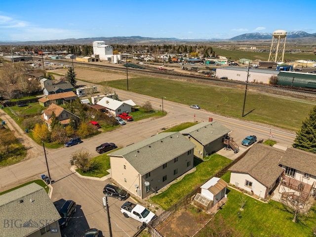 500/502 Idaho St, Belgrade, MT 59714 - aerial perspective of suburban area featuring mountains
