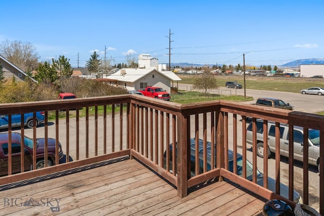 500/502 Idaho St, Belgrade, MT 59714 - view of wooden terrace