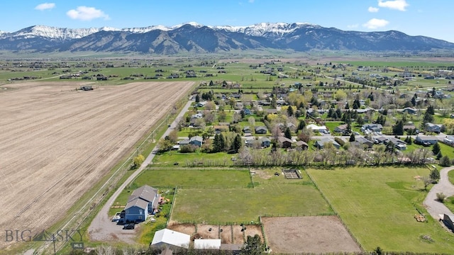 3450 W Hollyhock Dr, Belgrade, MT 59714 - aerial view of sparsely populated area with a mountainous background