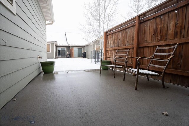view of patio