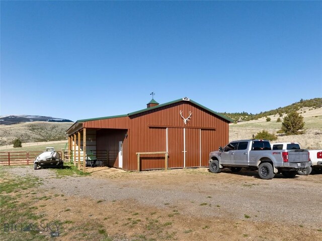 101 Deerfoot Trl, Ennis, MT 59729 - view of pole building with fence