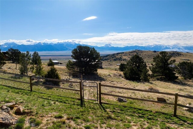 101 Deerfoot Trl, Ennis, MT 59729 - view of mountain backdrop featuring rural landscape