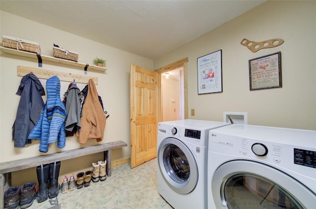 101 Deerfoot Trl, Ennis, MT 59729 - laundry room featuring independent washer and dryer