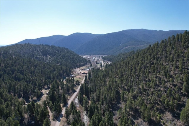 31 Basin Creek Rd, Boulder, MT 59631 - mountain view with a heavily wooded area