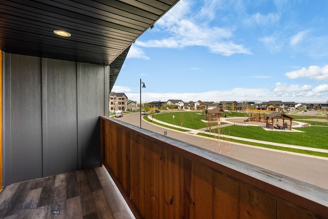 1650 Windrow, Bozeman, MT 59718 - balcony with a residential view