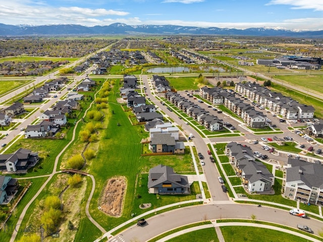 1650 Windrow, Bozeman, MT 59718 - aerial perspective of suburban area with a water and mountain view