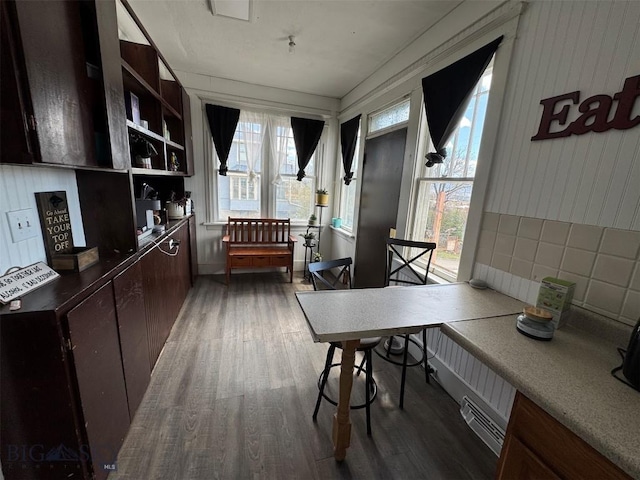 1100 Caledonia St, Butte, MT 59701 - dining area with wood finished floors