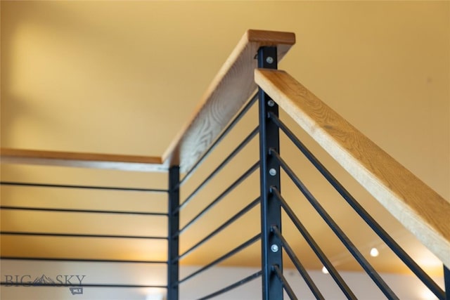 view of stairs