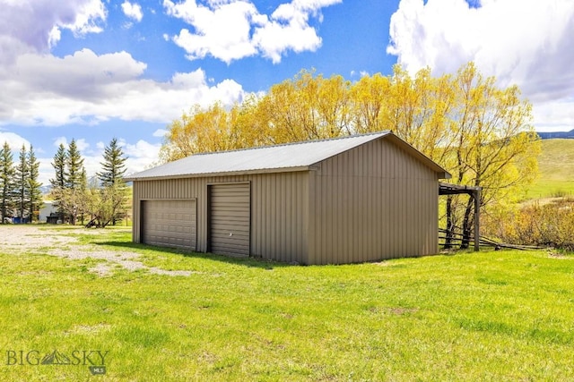 view of outbuilding featuring an outdoor structure