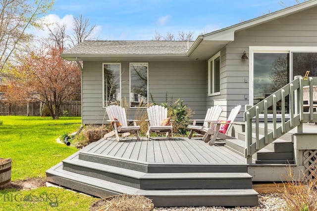 view of deck