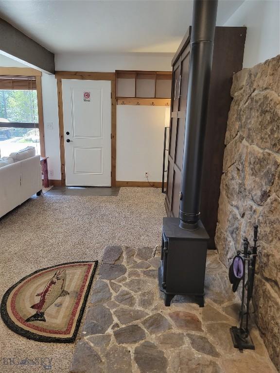 view of unfurnished living room