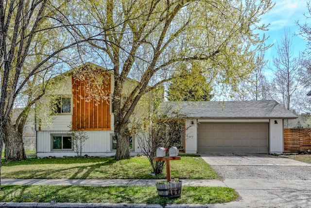 1816 S Rouse Unit 1 & 2, Bozeman, MT 59715 - view of front facade with an attached garage and driveway