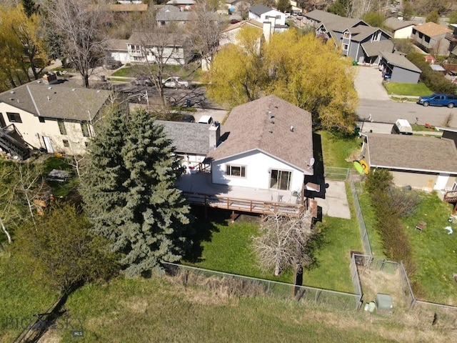 1816 S Rouse Unit 1 & 2, Bozeman, MT 59715 - aerial view of residential area