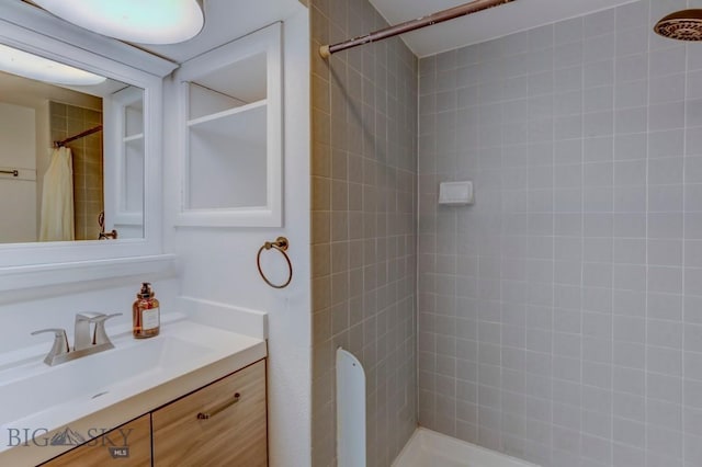 1816 S Rouse, Bozeman, MT 59715 - bathroom with tiled shower and vanity