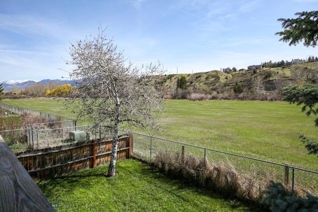1816 S Rouse, Bozeman, MT 59715 - view of yard featuring a rural view and a mountain view