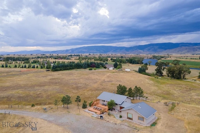 28 Loch Leven Rd, Livingston, MT 59047 - overview of rural landscape featuring a mountainous background
