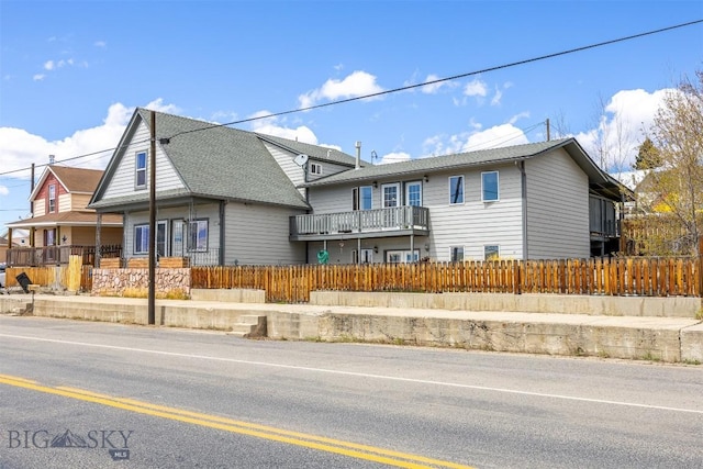 517 W Daly, Walkerville, MT 59701 - back of house with fence