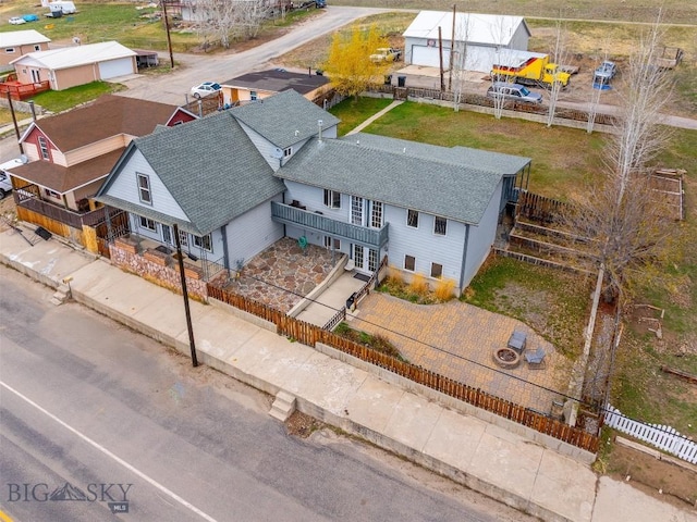 517 W Daly, Walkerville, MT 59701 - aerial perspective of suburban area