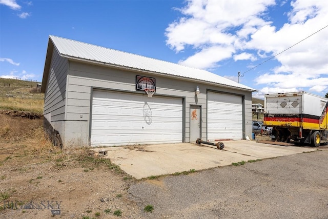 517 W Daly, Walkerville, MT 59701 - view of detached garage