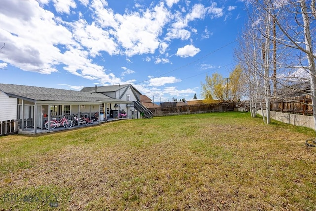 517 W Daly, Walkerville, MT 59701 - view of yard with a patio
