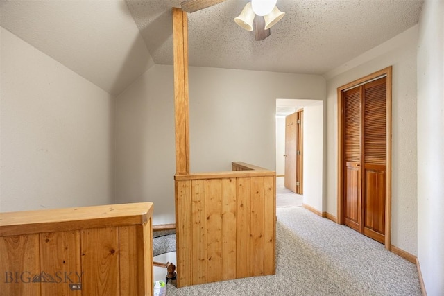 517 W Daly, Walkerville, MT 59701 - hallway with carpet floors