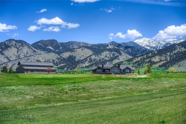 419 Upper Autumn Ridge Rd, Bozeman, MT 59715 - mountain view with rural landscape