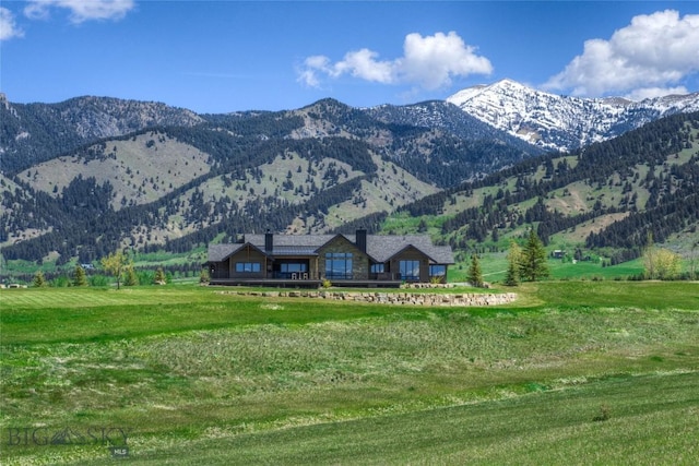 419 Upper Autumn Ridge Rd, Bozeman, MT 59715 - mountain view with rural landscape