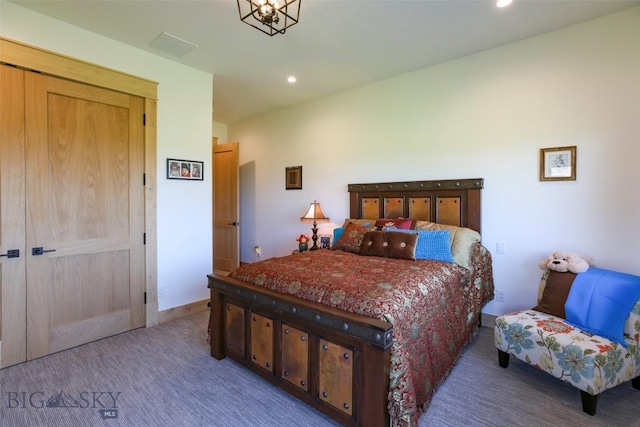 419 Upper Autumn Ridge Rd, Bozeman, MT 59715 - carpeted bedroom featuring recessed lighting