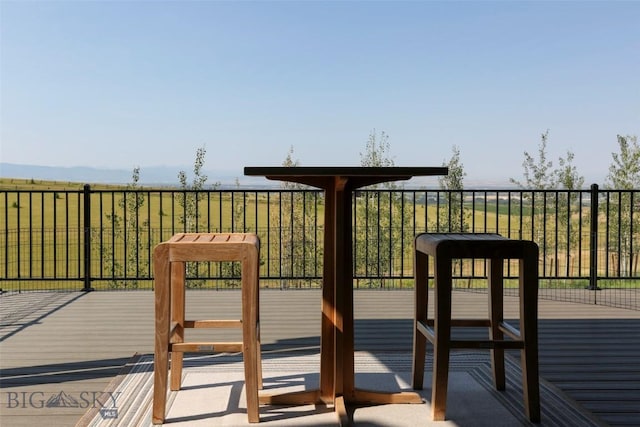 419 Upper Autumn Ridge Rd, Bozeman, MT 59715 - view of wooden deck