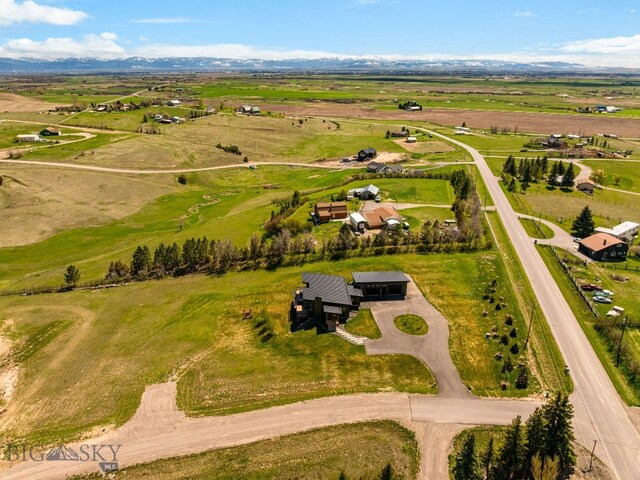 20 Prairie Falcon Ln, Belgrade, MT 59714 - aerial view of sparsely populated area with a mountain backdrop