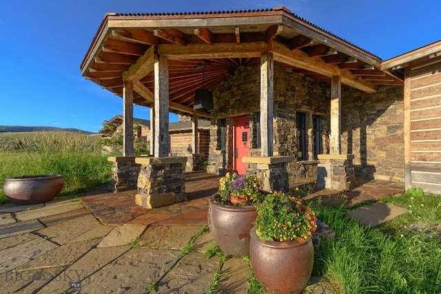 view of patio
