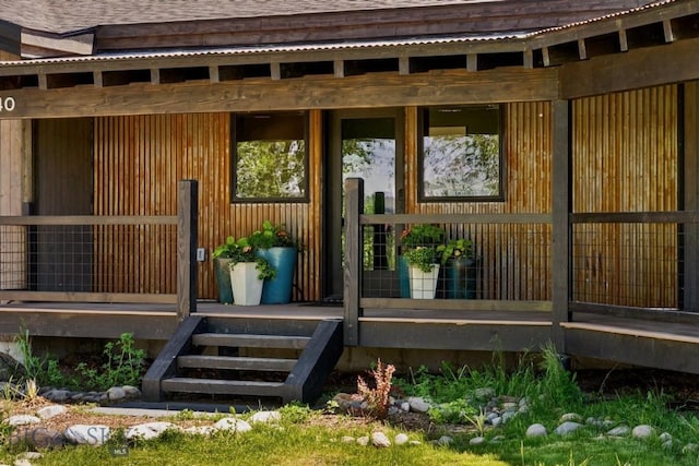 view of property entrance