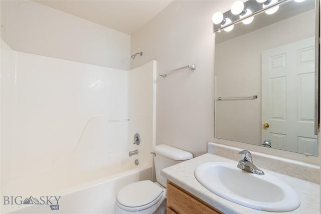 550 Green Tree, Belgrade, MT 59714 - full bath featuring toilet, vanity, and  shower combination