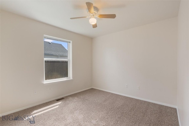 550 Green Tree, Belgrade, MT 59714 - carpeted empty room with a ceiling fan and baseboards