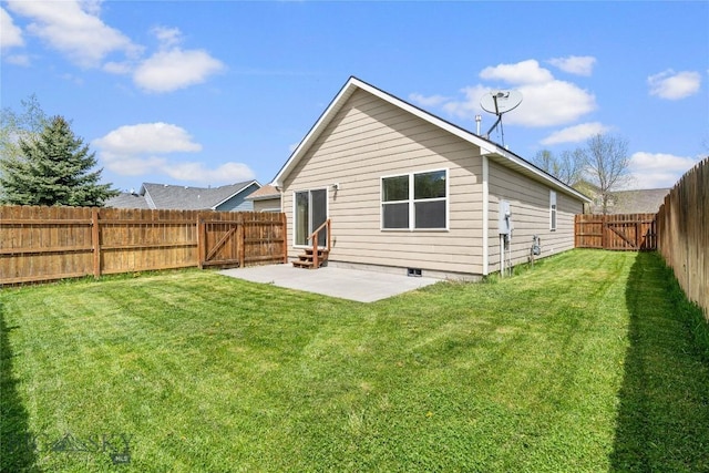 550 Green Tree, Belgrade, MT 59714 - rear view of house featuring a patio and entry steps