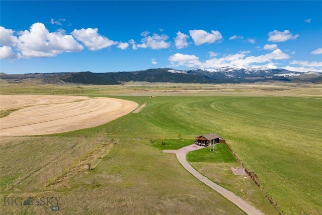 surrounding community with a mountain view