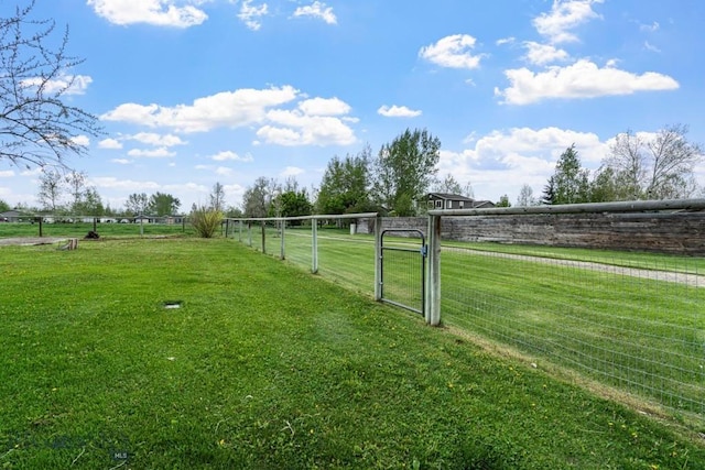285 Hereford Dr, Belgrade, MT 59714 - view of yard with a gate and a view of countryside