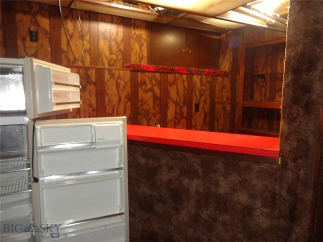 523 Hickory, Anaconda, MT 59711 - misc room featuring wooden walls