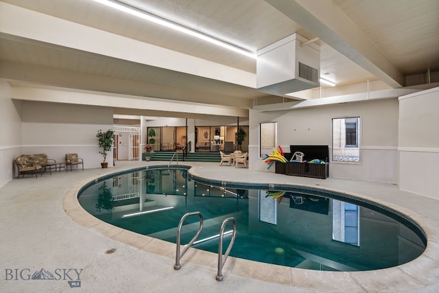 view of indoor pool
